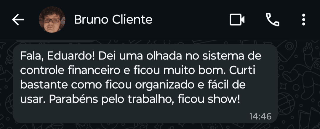 Depoimento de Bruno